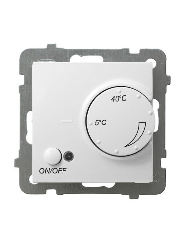 Regulator temperatury z czujnikiem napowietrznym BIAŁY AS