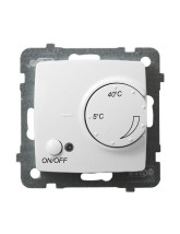 Regulator temperatury z czujnikiem napowietrznym BIAŁY KARO
