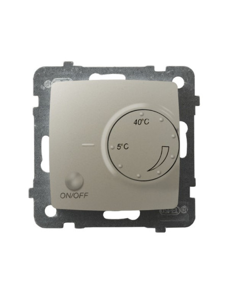 Regulator temperatury z czujnikiem napowietrznym ECRU PERŁOWY KARO