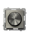 Ściemniacz uniwersalny do obciążenia żarowego, halogenowego oraz LED STAL INOX SONATA STAL INOX