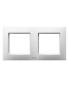 Ramka podwójna do łączników IP-44 BIAŁY ARIA