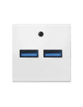 Ładowarka USB BIAŁY OSPEL45