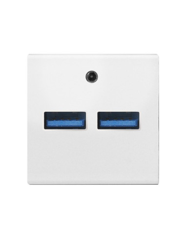 Ładowarka USB BIAŁY CIEPŁY OSPEL45